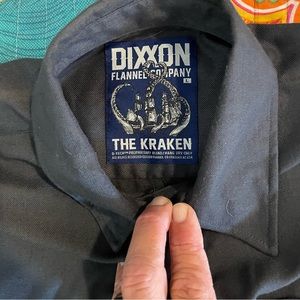 Dixxon the Kraken flannel. Large